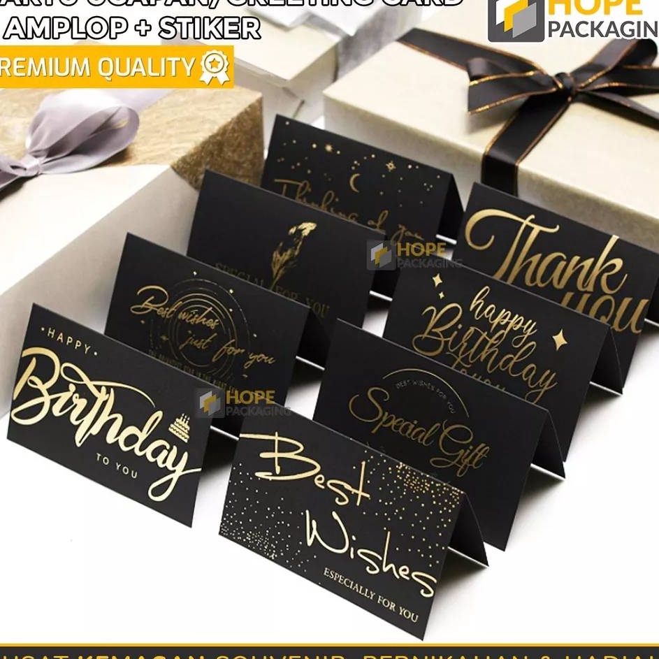 

Big Discount Kartu Ucapan Amplop Sticker Greeting Card Hitam Kartu Ucapan Lipat Kartu Ucapan Tulis Tangan