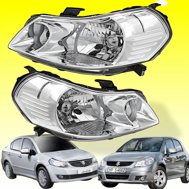 HEAD LAMP HEADLAMP LAMPU DEPAN SUZUKI SX4 X OVER neo baleno next G 2010 2011 2012 2013 2009 2007 200