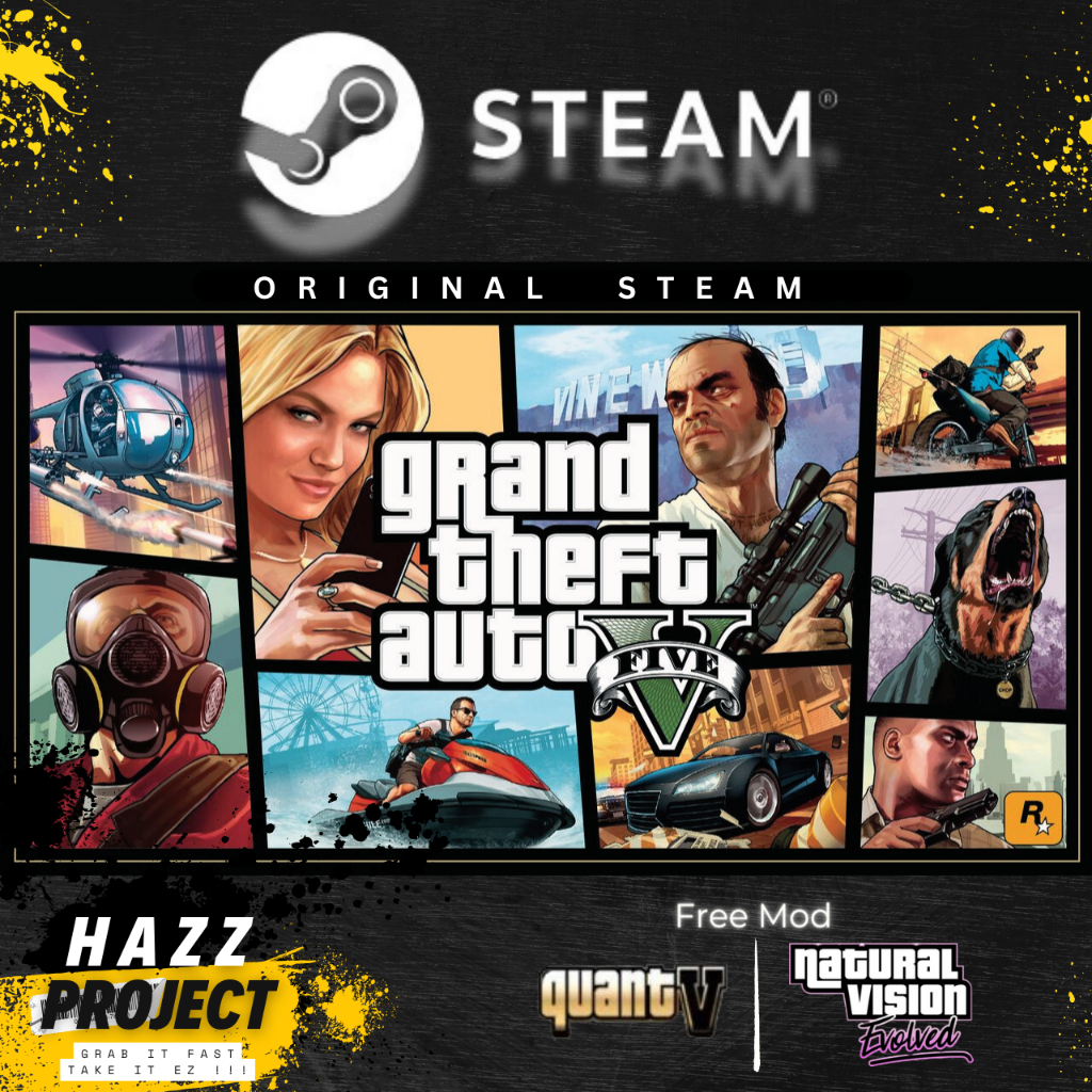 GTA V/ GTA 5 Online Premium Edition PC Original - FiveM/Roleplay