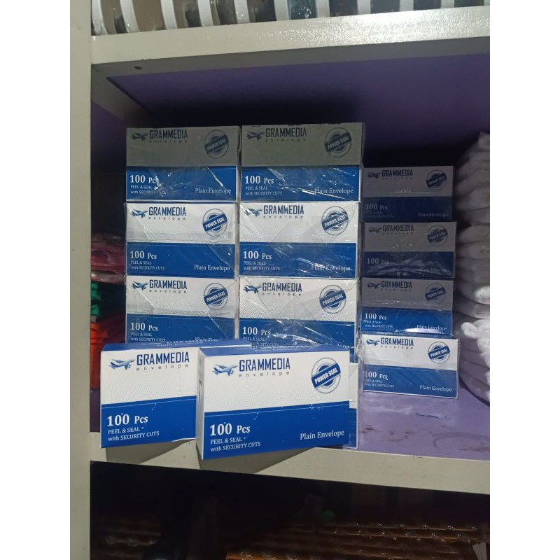 

AMPLOP GRANMEDIA ISI 100PCS AMPLOP PUTIH