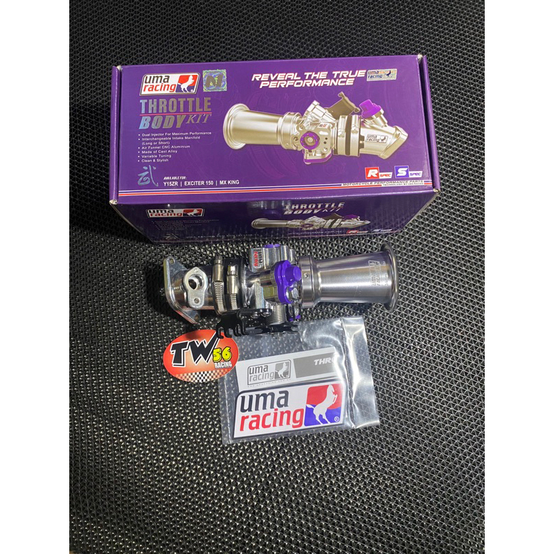 TB Throttle body MX king uma racing ukuran 34 MM