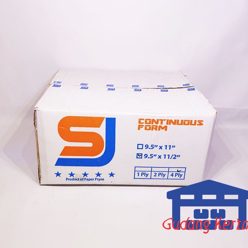 

Harga Meriah SJ STANDAR CONTINUOUS FORM 95 X 112 4PLY PRS BAGI 2