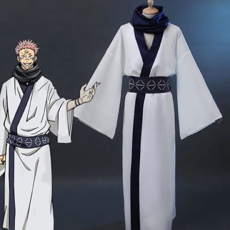 Promo tajir costume cosplay jubah sukuna jujutsu kaisen itadori yuuji