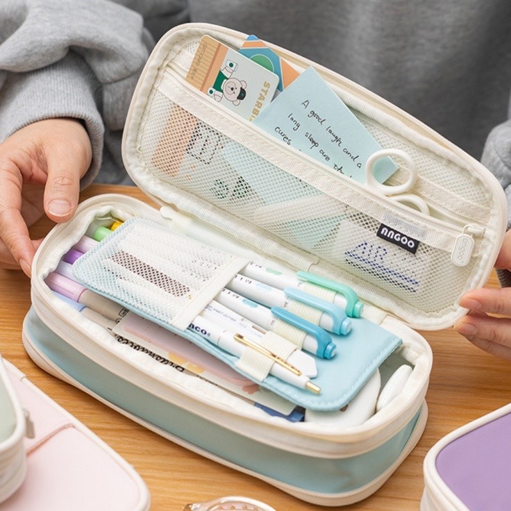 

Hot Now Kawaii Pensil Kapasitas Besar Pensil Tas Kantong Dudukan Kotak untuk Anak Perempuan Kantor Siswa Alat Tulis Organizer Perlengkapan Sekolah