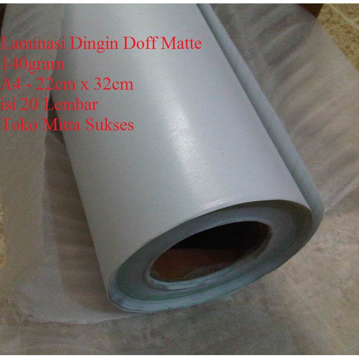 

Promo Gembira Laminasi Dingin Doff Matte A4