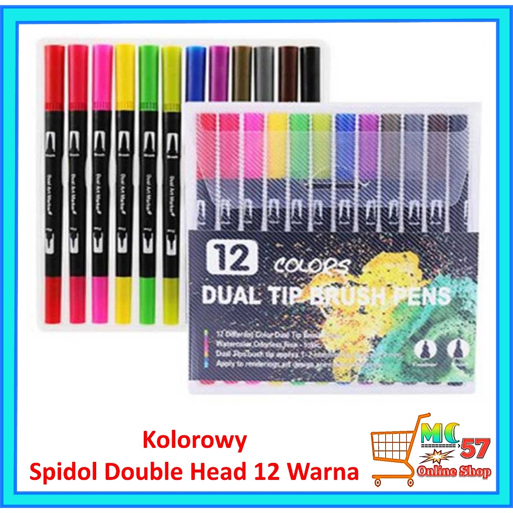 

12 Warna Pena Spidol Warna Pena Berwarna Spidol Seni Pena Seni Lukisan 12 Warna Set Spidol Seni Spidol Berwarna Perlengkapan Seni Dasar Perlengkapan Seni Animasi Kolorowy MKB