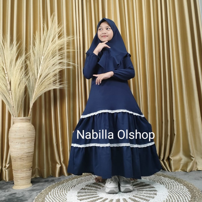 Aira Syar'i | Muslim Anak Perempuan | Gamis Anak | Terlaris | Syari Anak | Fashion muslim Anak  | Dr