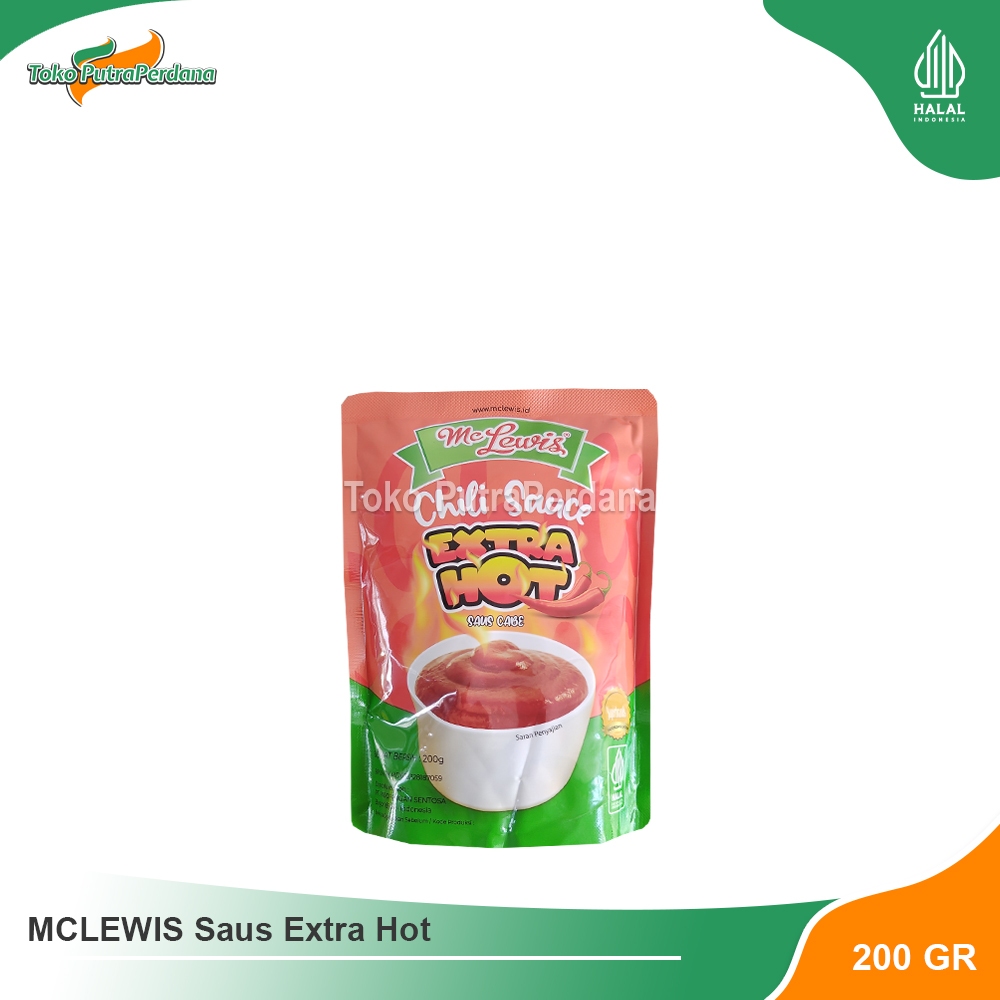 

MCLEWIS Saus Extra Hot 200gr
