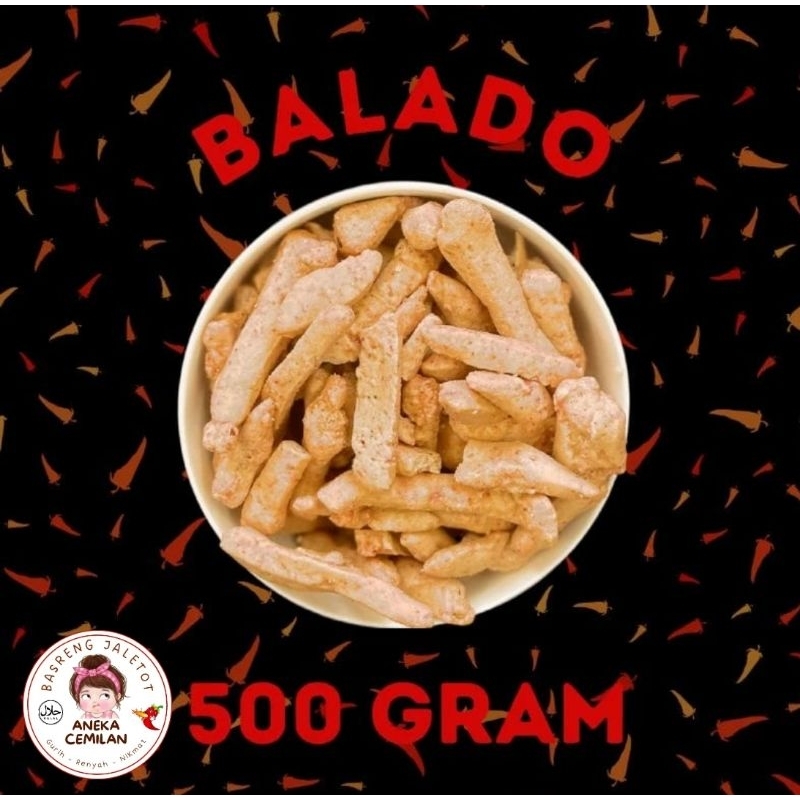 

Basreng Balado Baso Goreng Balado Basreng Jaletot Viral (500 gram) Murah