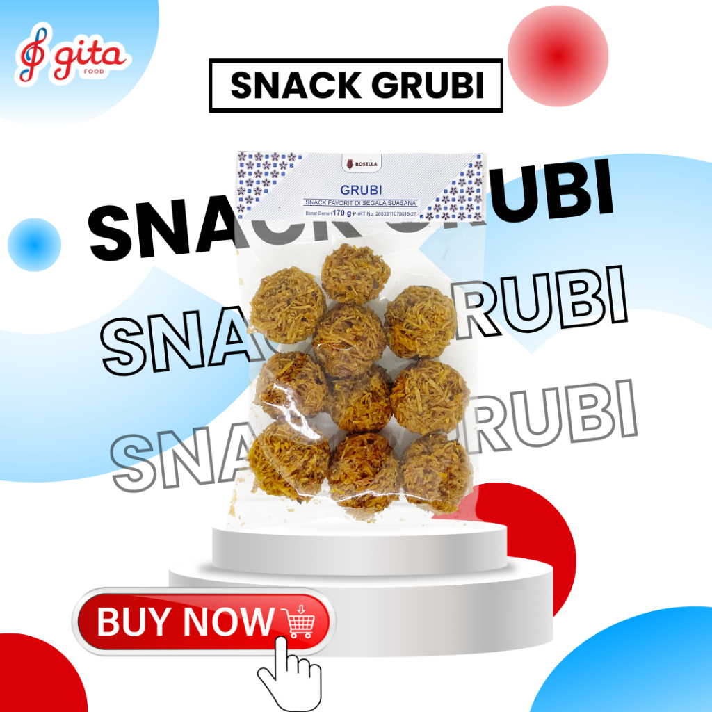 

Snack Grubi Manis Legit Kemaasan [170 g]