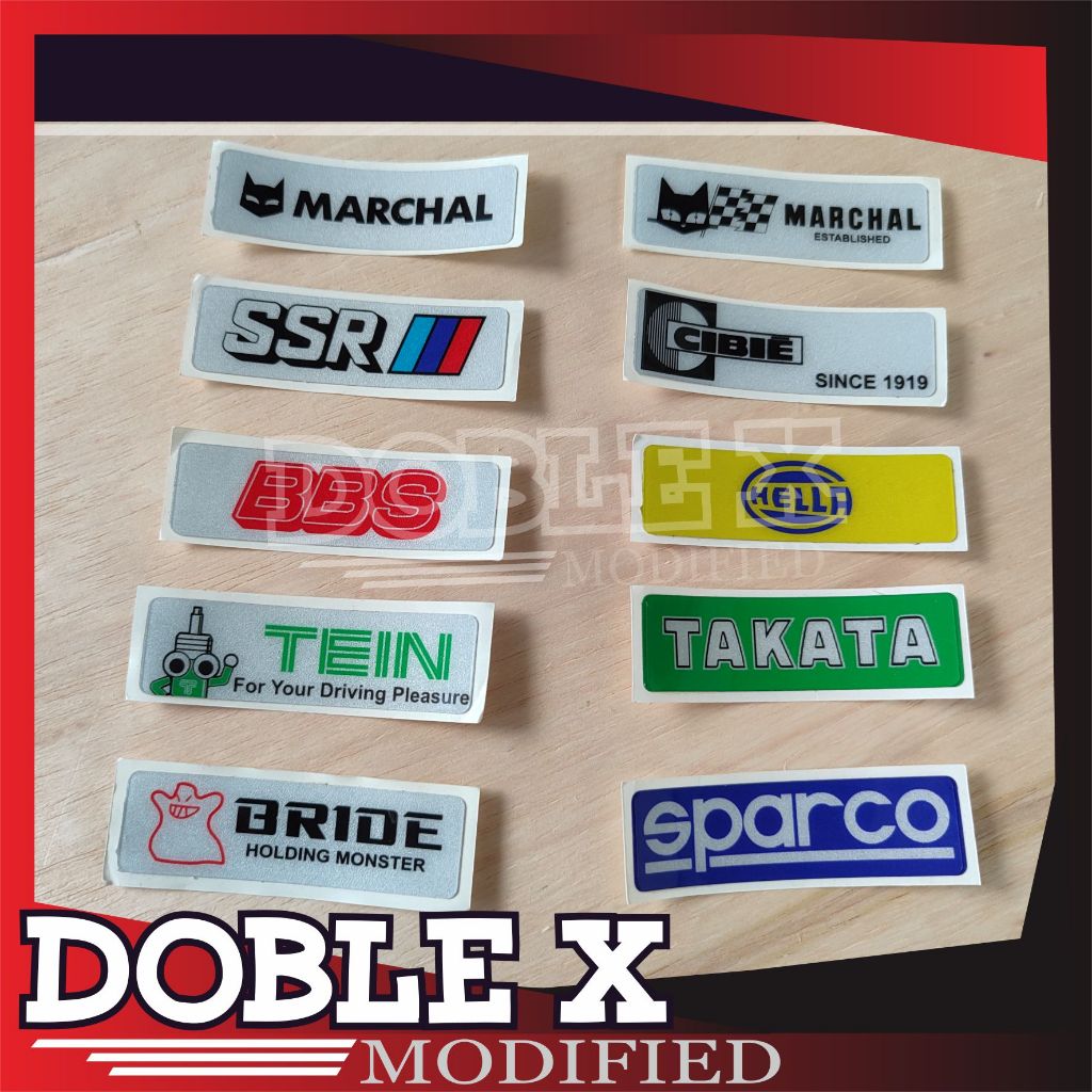 STICKER MINI 3D EXCLLENT RALLY LOOK