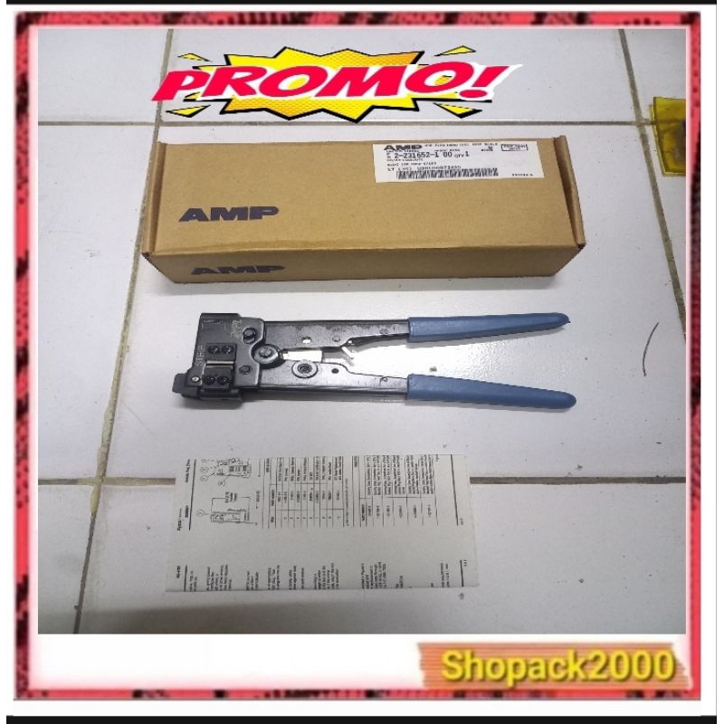 TYCO AMP CRIMPING TOOL RJ45