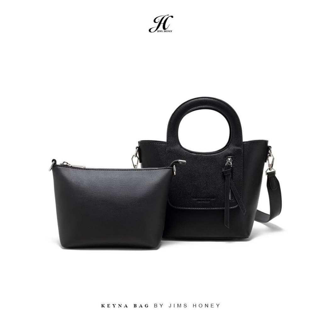 JIMS HONEY KEYNA BAG Tas Selempang dan Bahu Wanita Slingbag Cewek Jimshoney Trendy Elegan