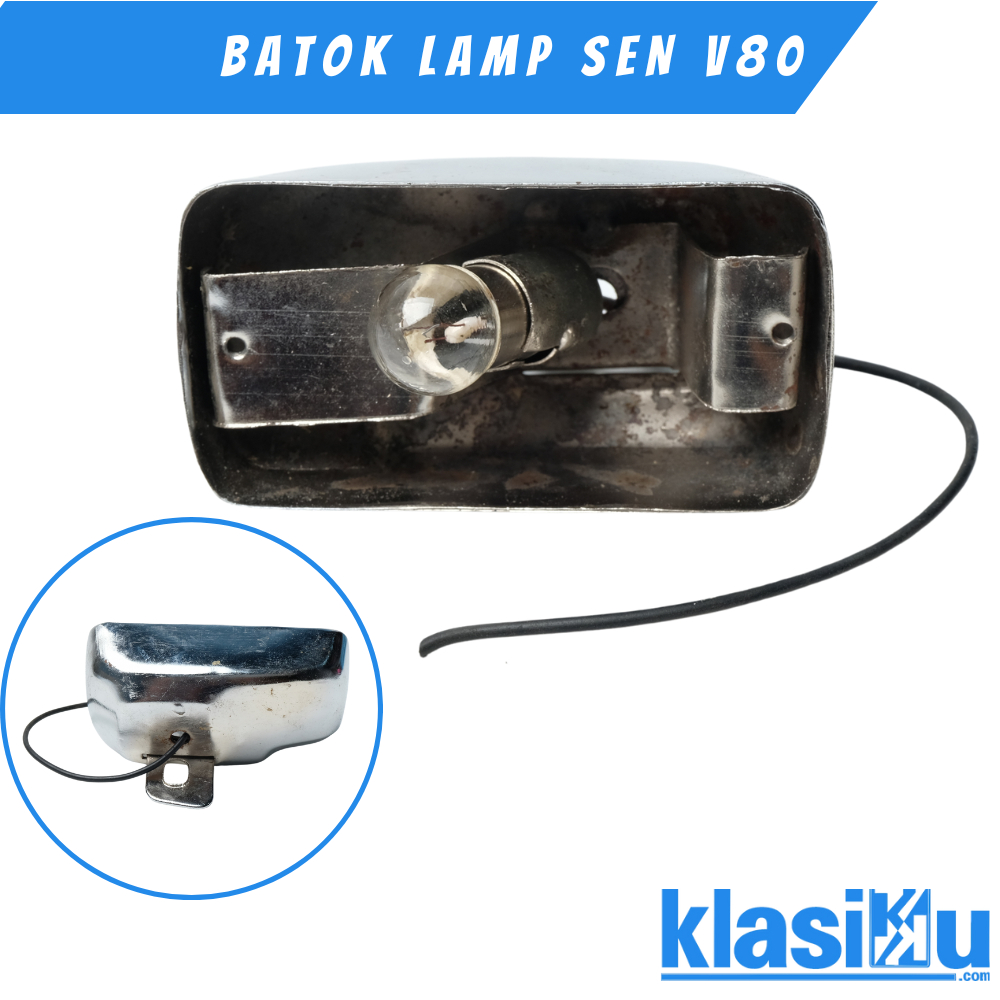 Mangkok Batok Lampu Sen Sein Riting DepanYamaha  V80  V 80 Besi
