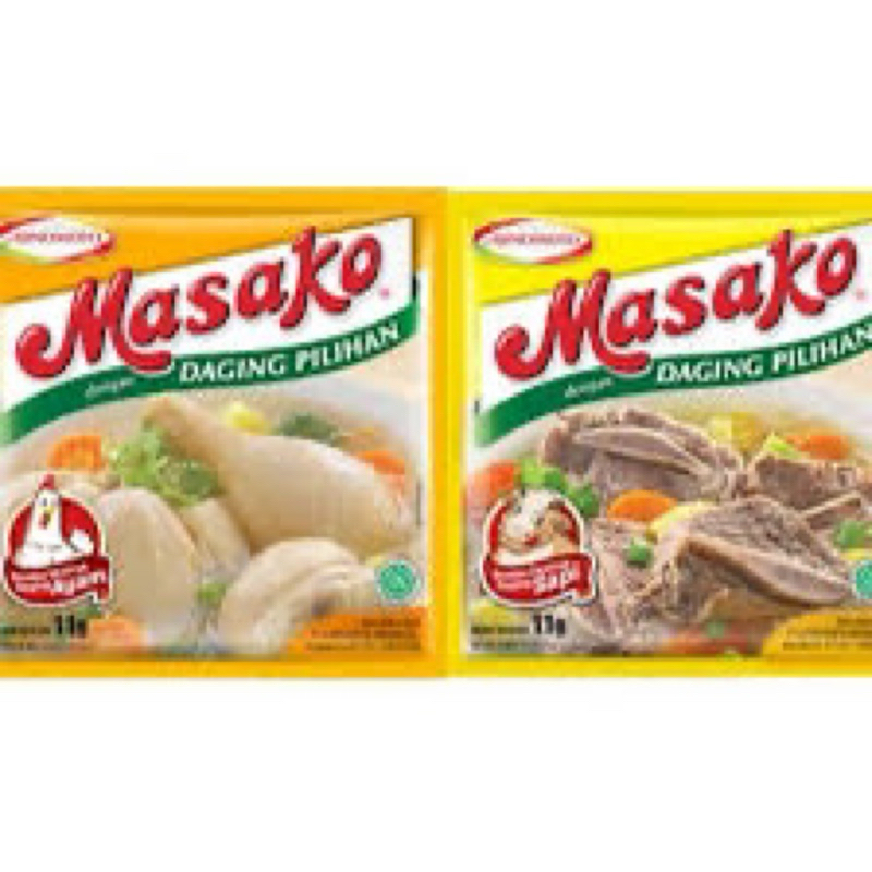 

Masako penyedap rasa ayam/sapi renceng