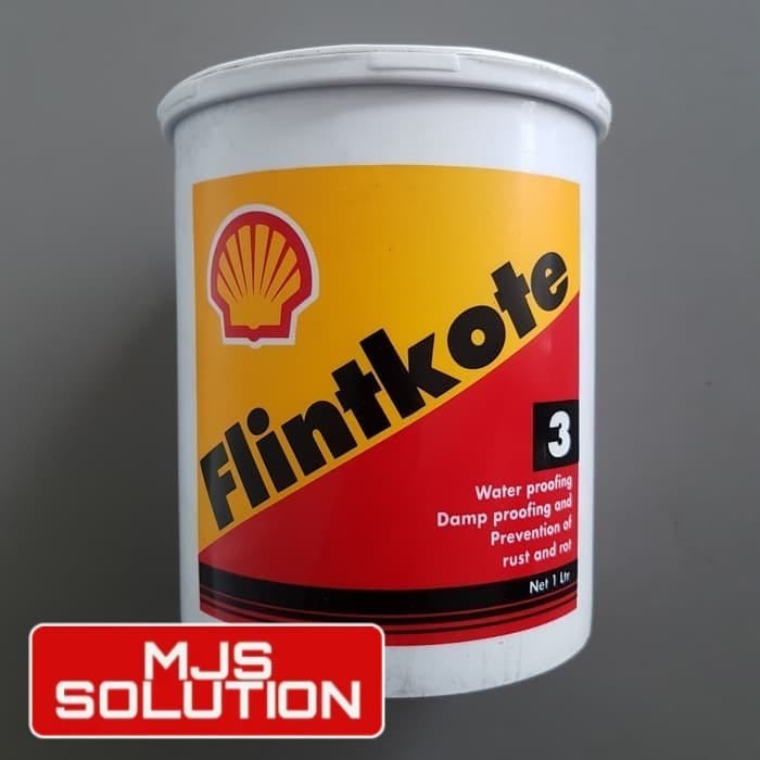 FLINTKOTE 3 SHELL 1 L LITER WATERPROOFING BITUMEN COATING