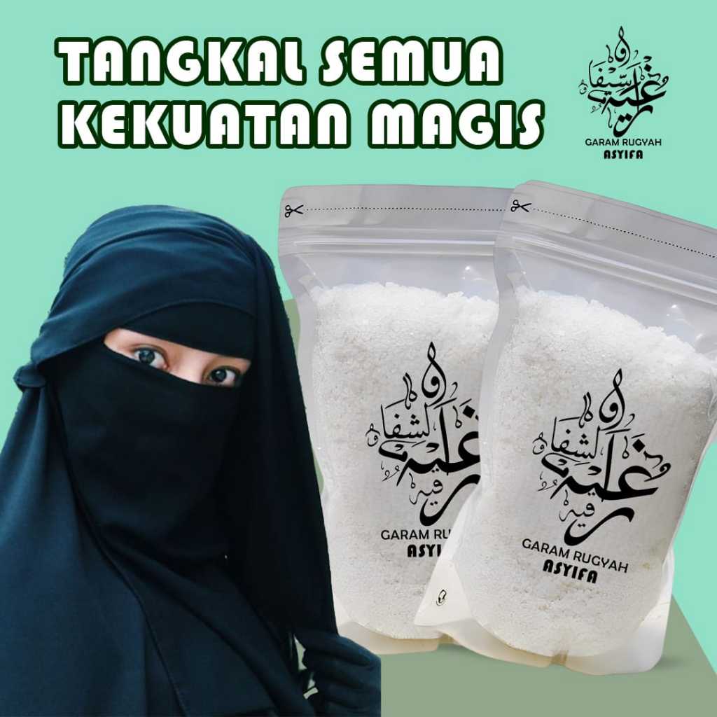 

Garam ruqyah Asyifa garam original garam ruqyah murah original