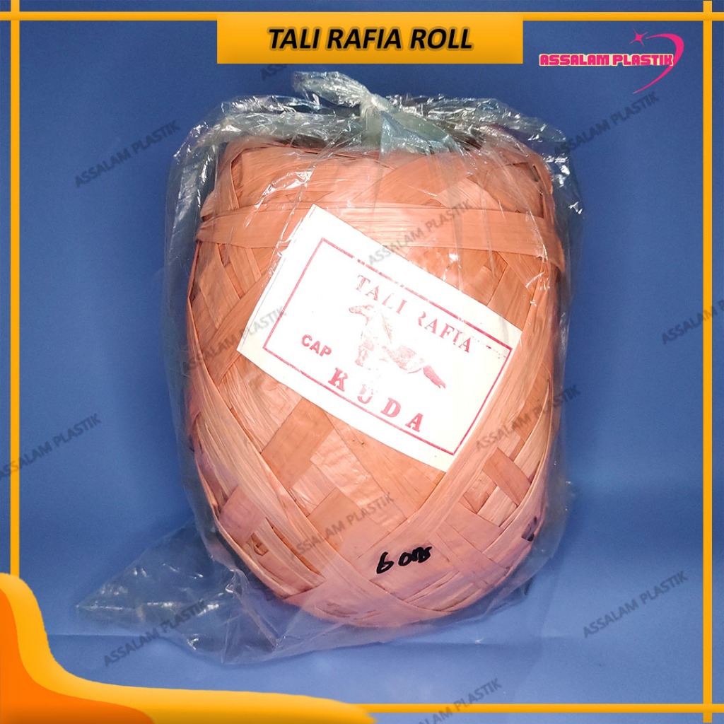 

Tali Rafia 6 ons / Rumput Jepang / Tali Warna warni