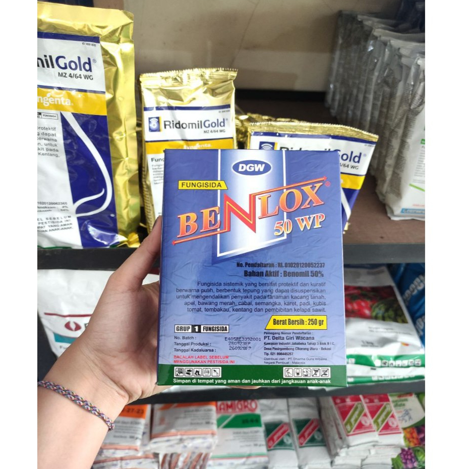 FUNGISIDA BENLOX 50WP 250 gr