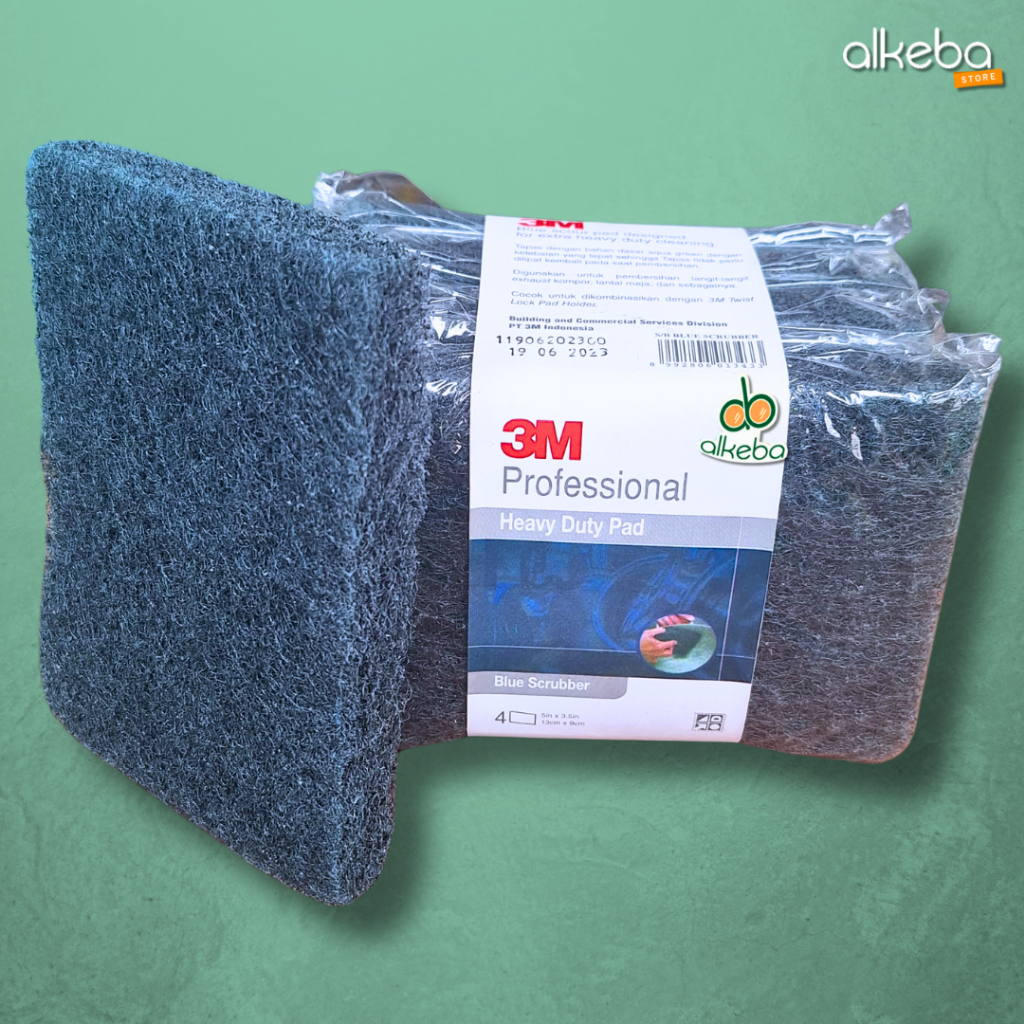 Sabut Spon Sponge 3M Eco Green Hijau Cuci piring