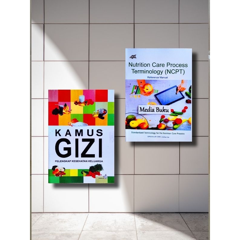 PAKET 2 BUKU ( NCPT & KAMUS GIZI ) TERLARIS