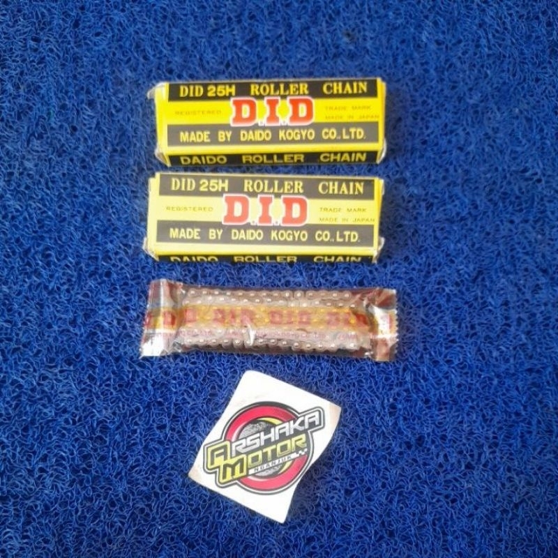 Rantai Kamprat Series DID 25H 102L Rantai kamprat keteng series pnp ke cb100 GL100 Tiger megapro