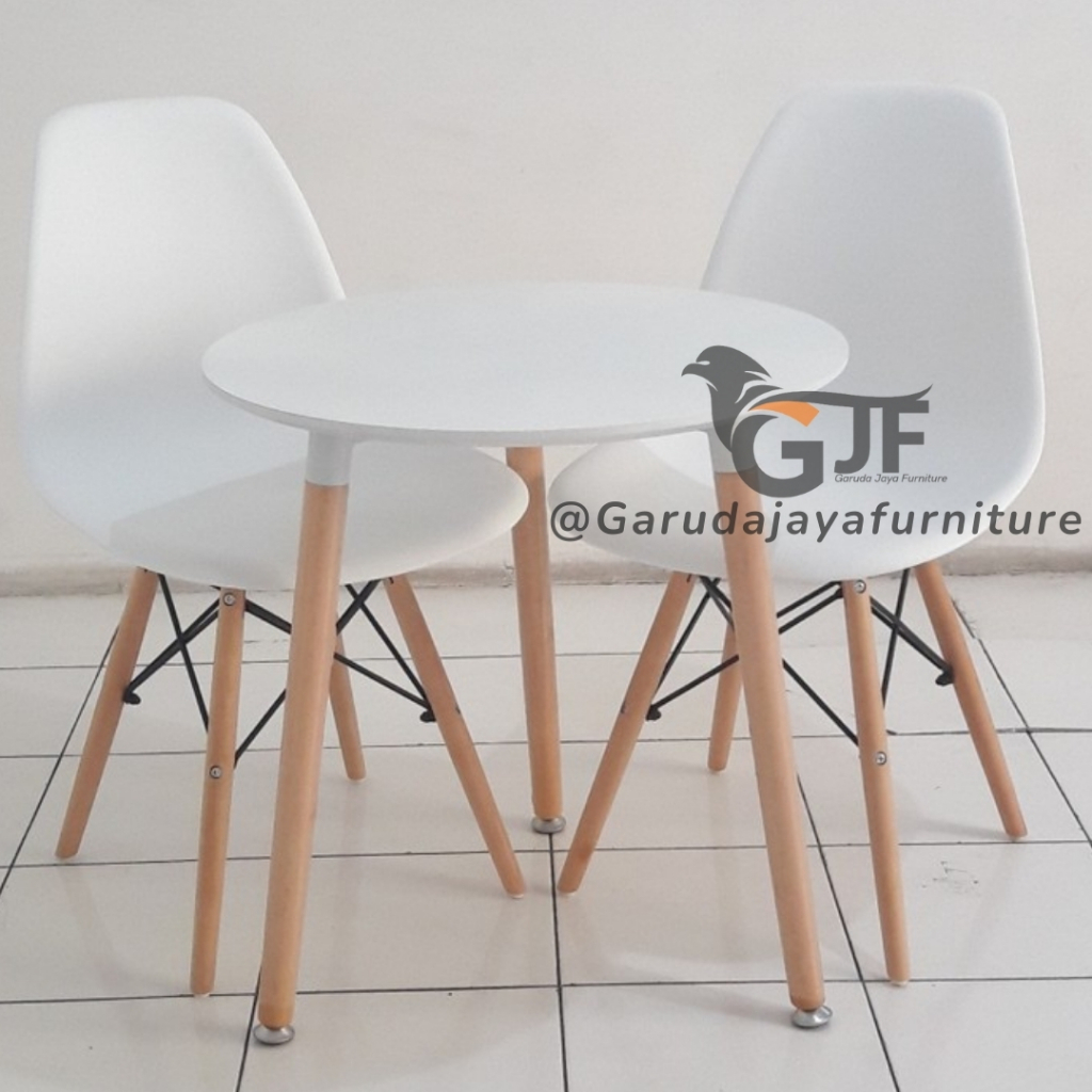 SET KURSI DAN MEJA TERAS MILENIAL CHAIR/KURSI DAN MEJA TAMU PUTIH/KURSI DAN MEJA TAMU PLASTIK/KURSI 