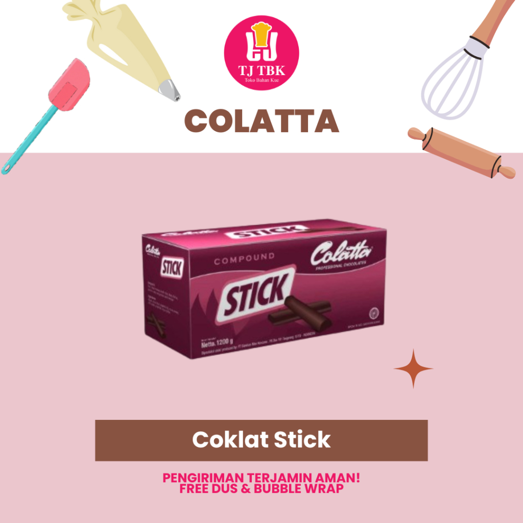 

Colatta Compound Stick 1,2kg (Bake Stable)