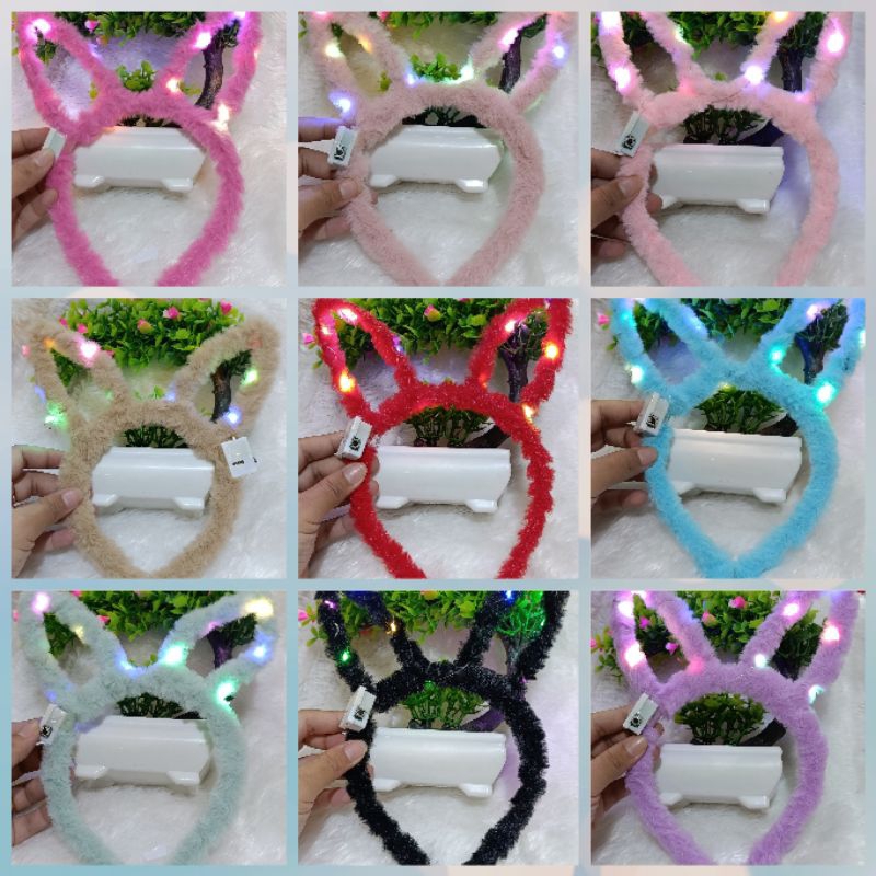 bando lampu/ bando kelinci led