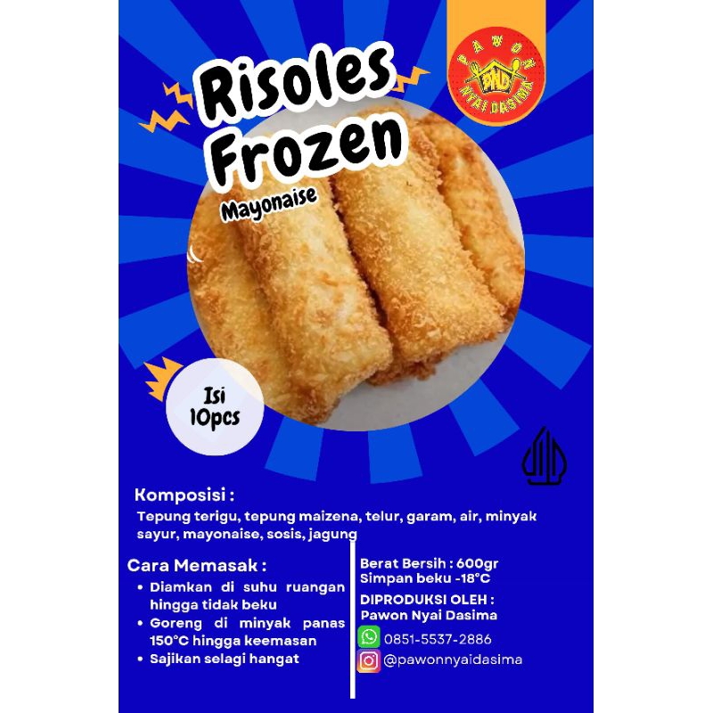 

Risol Frozen Mayonaise by Pawon Nyai Dasima