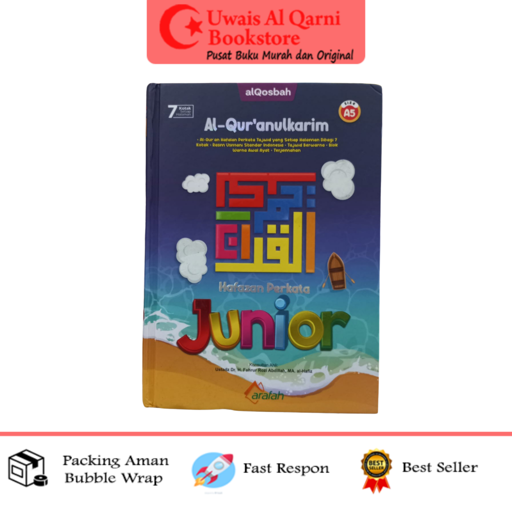 AL QUR'AN AL-QUR'ANULKARIM HAFAZAN PERKATA JUNIOR AL QOSBAH A5