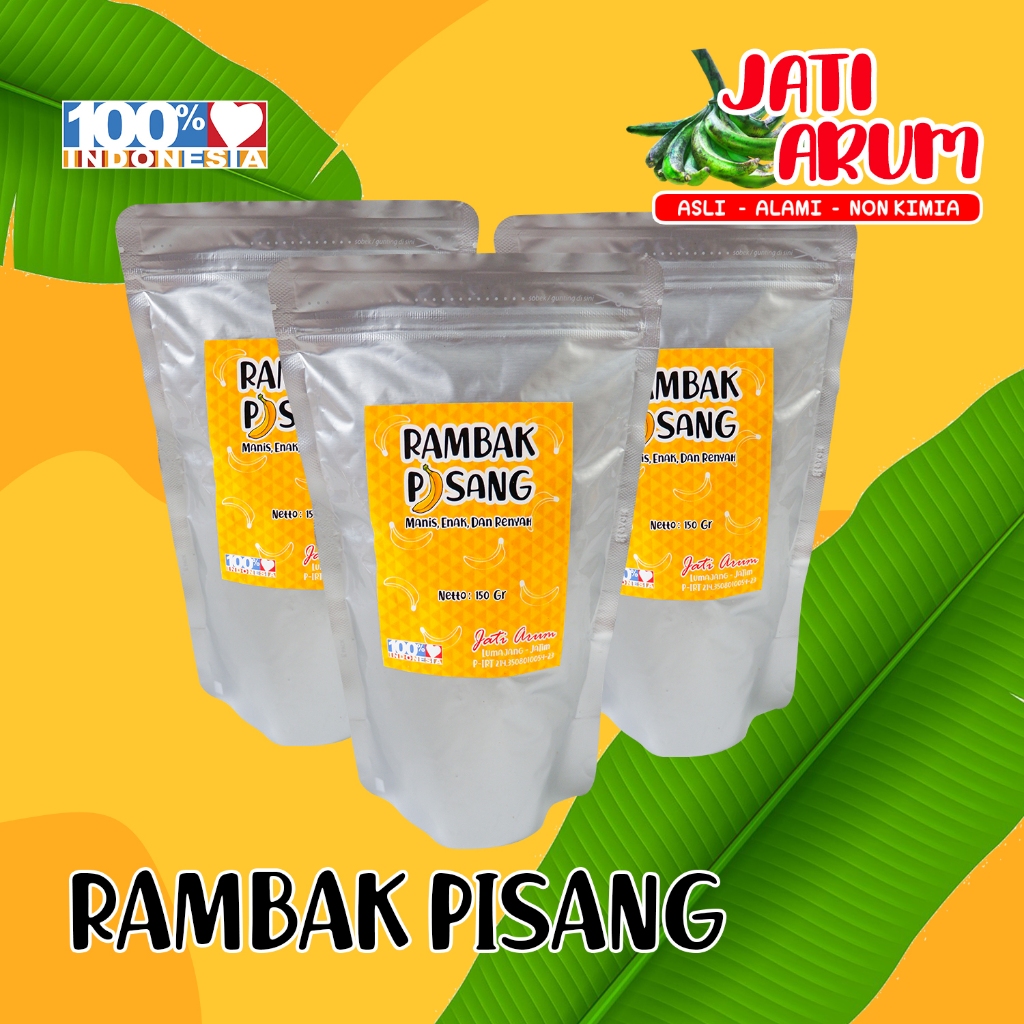 

Rambak Pisang JATI ARUM Lumajang