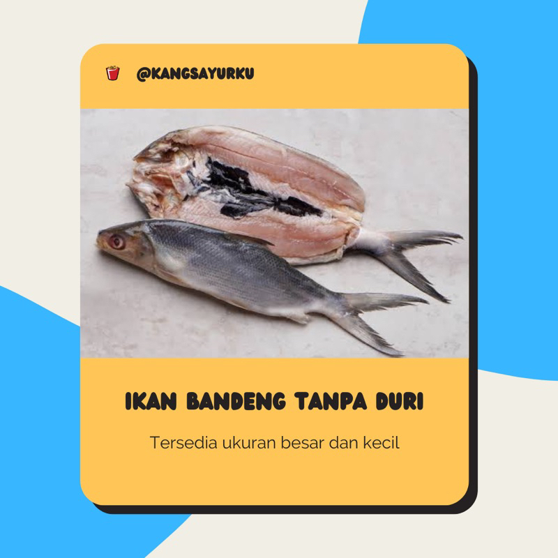 

Ikan Bandeng / Ikan Bandeng Tanpa Duri