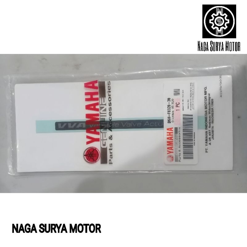 Stiker emblem graphic VVA New NMax B6H-F8328-30 ORI YGP