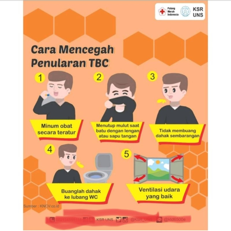 

STIKER VINYL PENCEGAHAN PENULARAN TBC