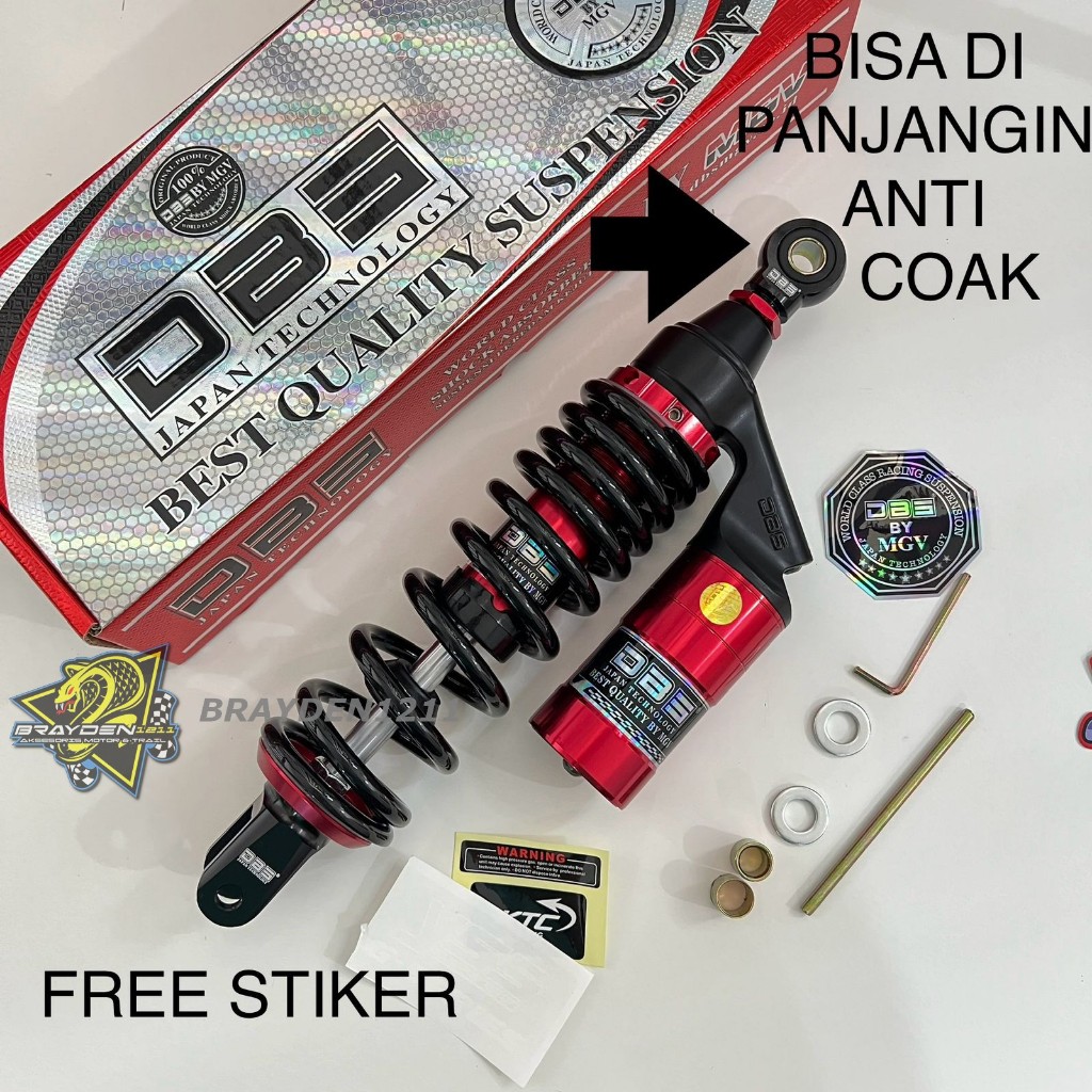 shok tabung ktc beat vario mio xeon scoopy fino / shok tabung dbs beat vario mio