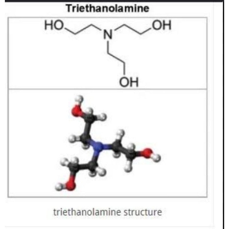 

Triethanolamine TEA 25gram Cosmetic Grade