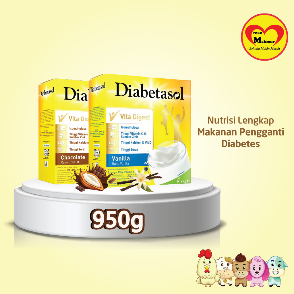 

Diabetasol Vanila / Coklat 950gr / Toko Makmur Lontar