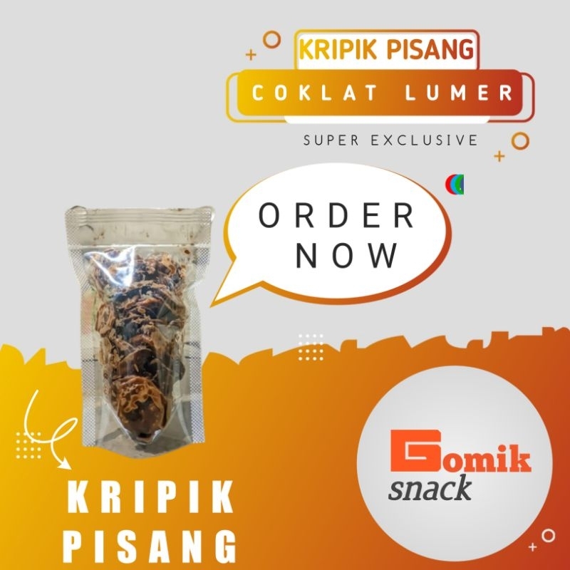 Kripik Pisang Coklat