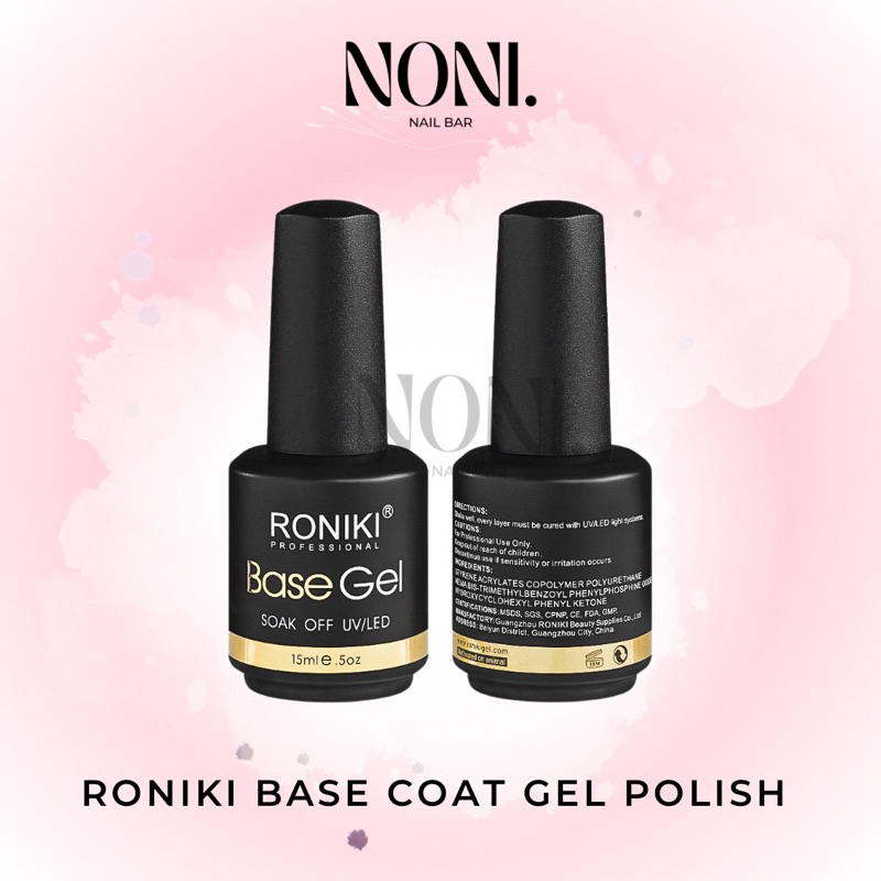 RONIKI BASE COAT GEL POLISH