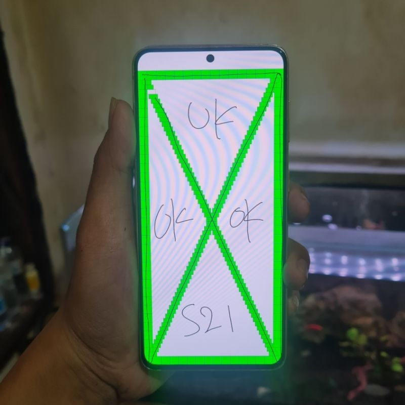 Lcd Samsung S21 G991 Original Copotan Normal