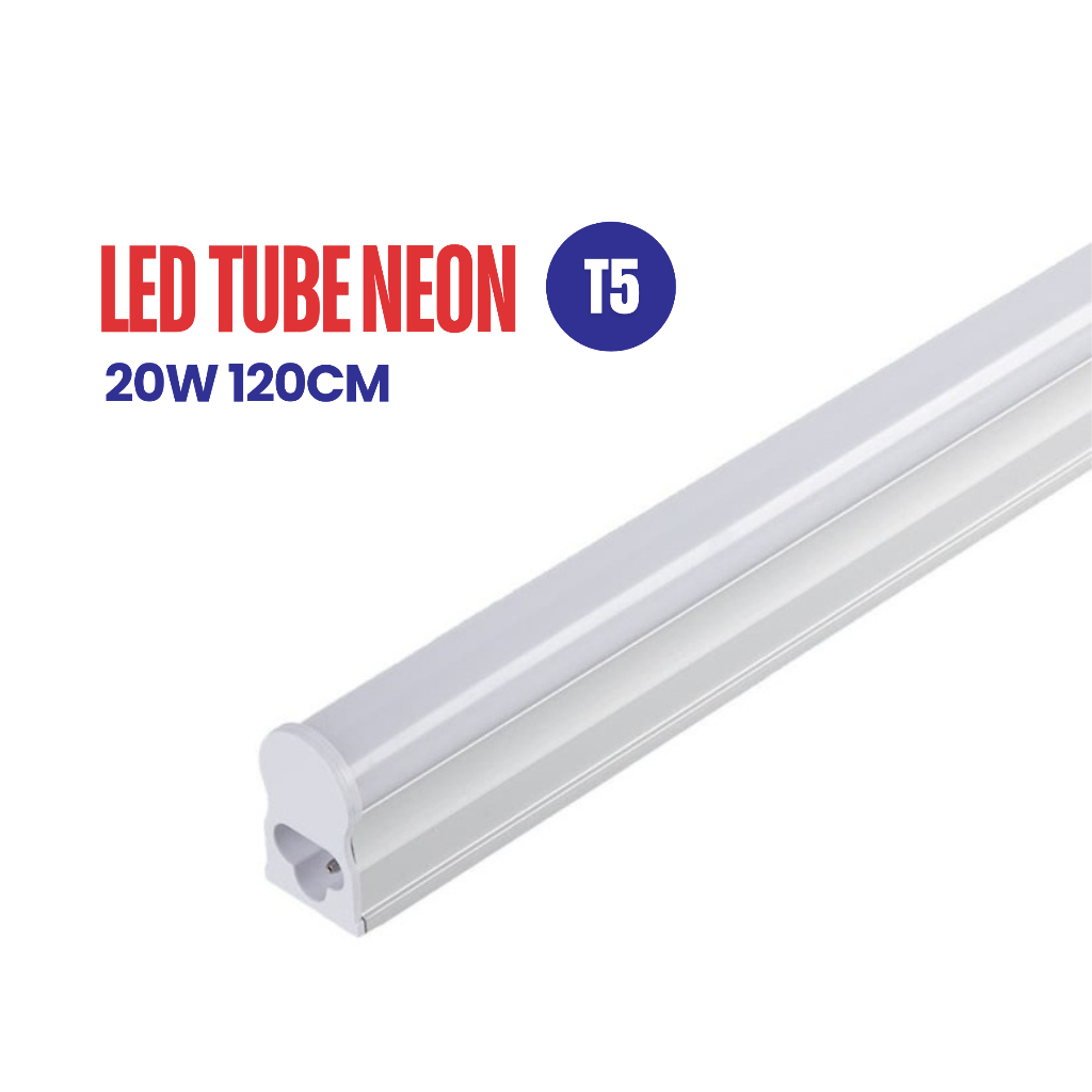 Lampu Neon T5 Integrated LED Tube 20 Watt Panjang 120cm Tube Lamp Neon