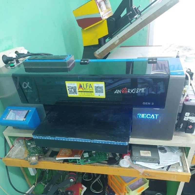 MESIN DTF Riecat Alfa gen 2 second