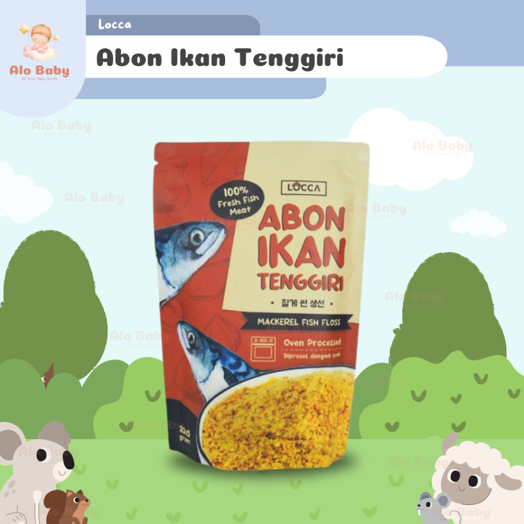 

Locca Abon Ikan Tenggiri 100 gram - Snack Anak - Mpasi Anak - Abon MPASI Anak