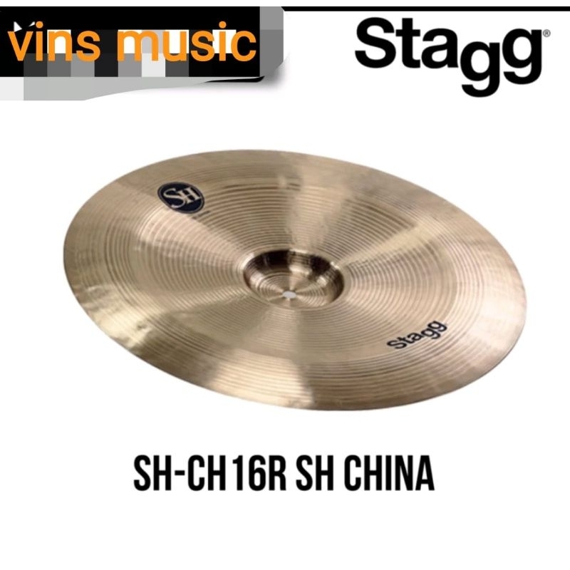 [Ready Stock] Cymbal Stagg SH-CH16R, 16 SH China