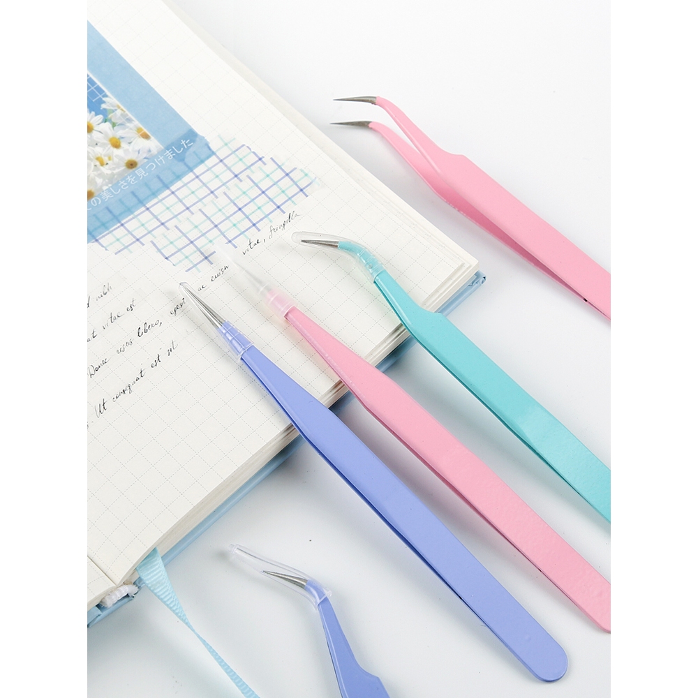 

Tweezer MACARON Color Jepitan Jepit Sticker Scrapbook Tools Penjepit Stiker