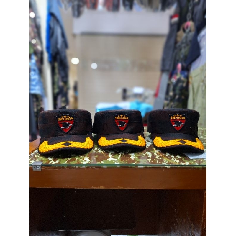 Topi Komando KBPP POLRI Logo Sibhara exclusive