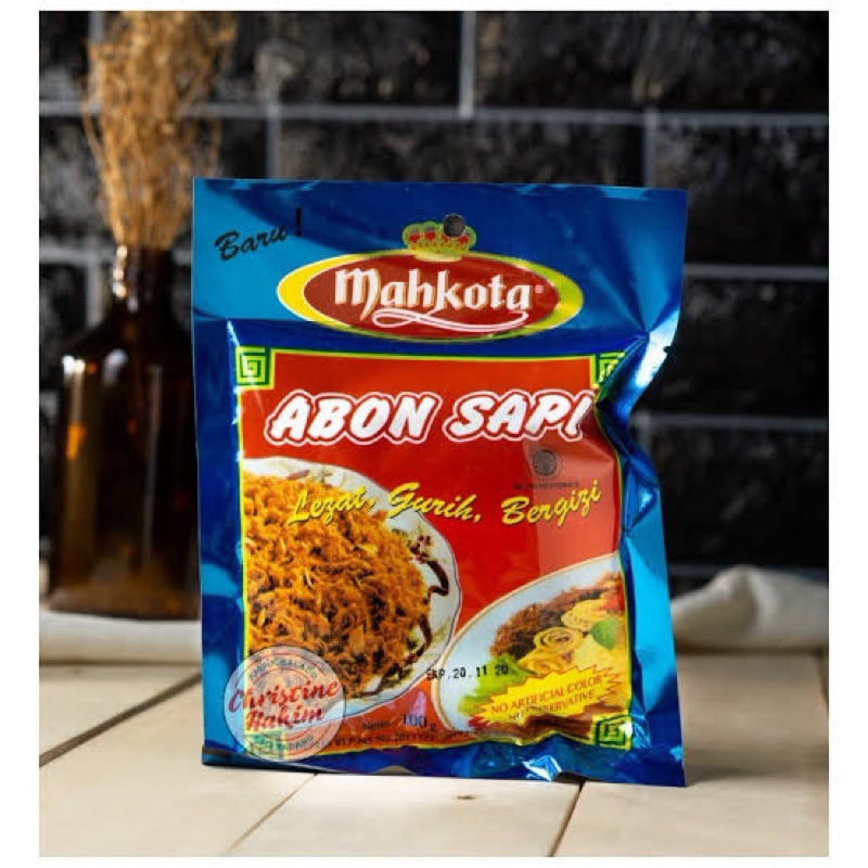 

Abon Sapi Mahkota 100 Gram