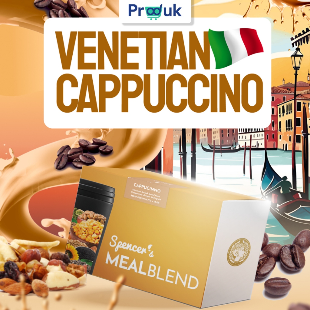 

PRODUK Spencer's MEALBLEND VENETIAN CAPPUCCINO / Spencers MEALBLEND / Meal Replacement