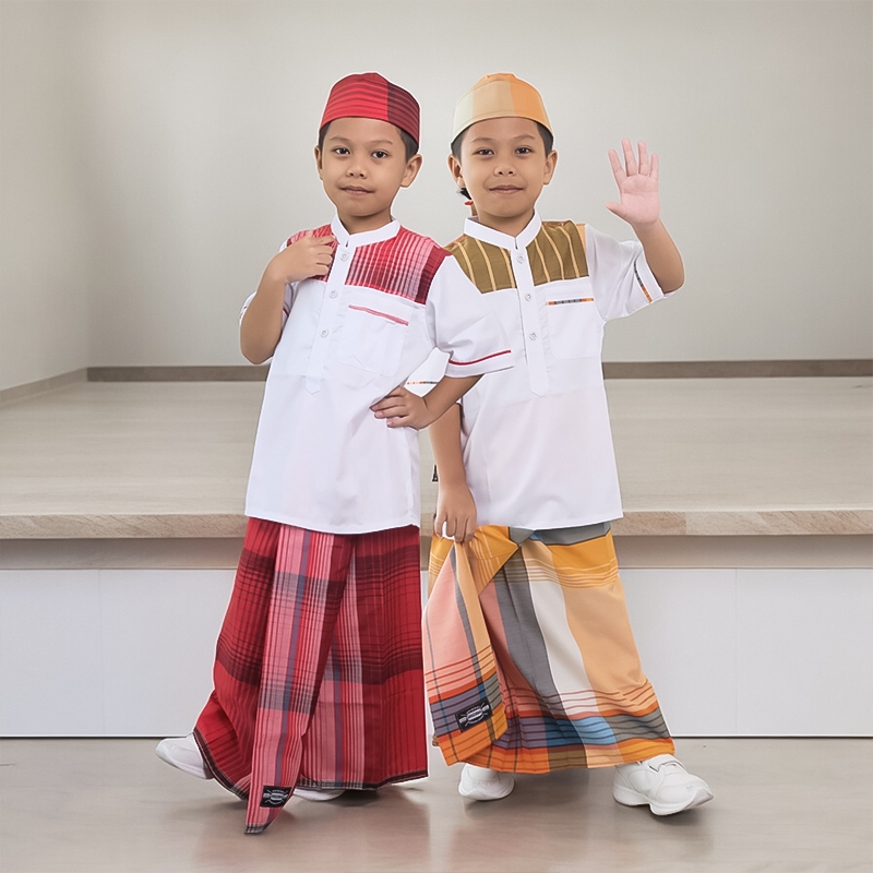 Baju Koko Anak Laki Laki Sarkoci Anak Laki Laki Kado Khitan & Sunatan Hampers REINAN